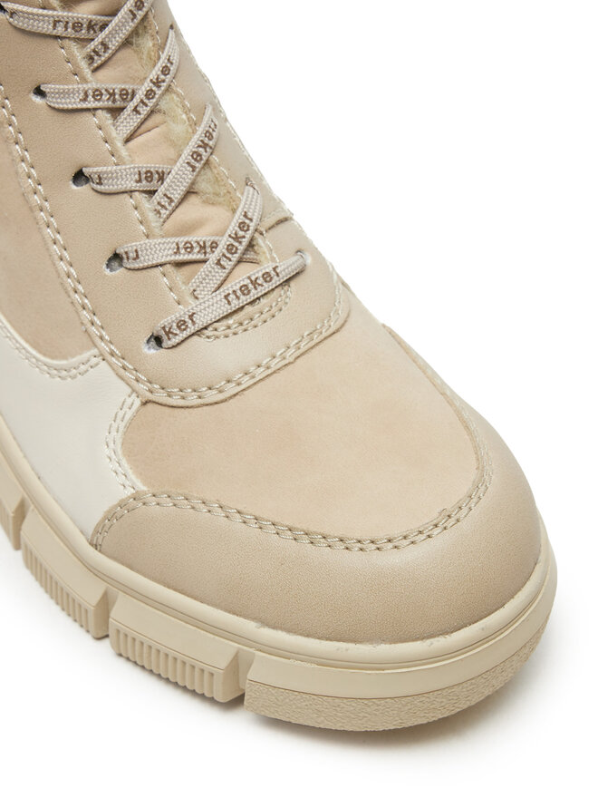 Rieker Schnürschuhe Rieker X3403-62 Beige