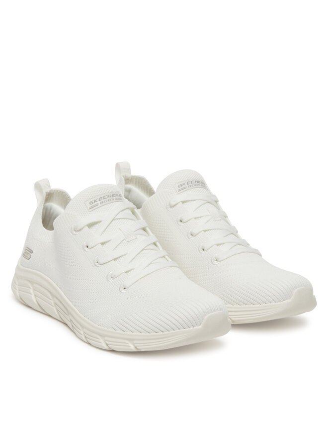 Skechers Αθλητικά Skechers Bobs B Flex Lo-Graceful Stride 117591/WHT Λευκό