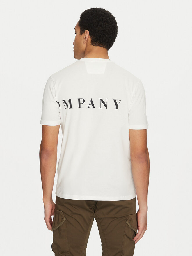 C.P. Company C.P. Company Camiseta 18CMTS139A005100W Blanco Regular Fit