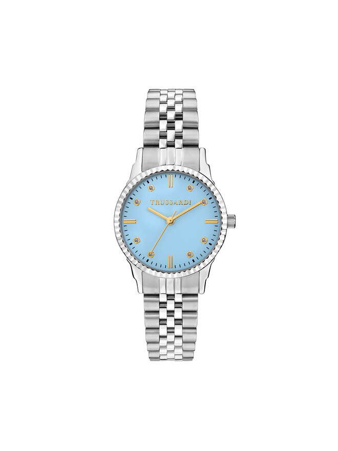 Trussardi Zegarek Trussardi R2453144511 Błękitny
