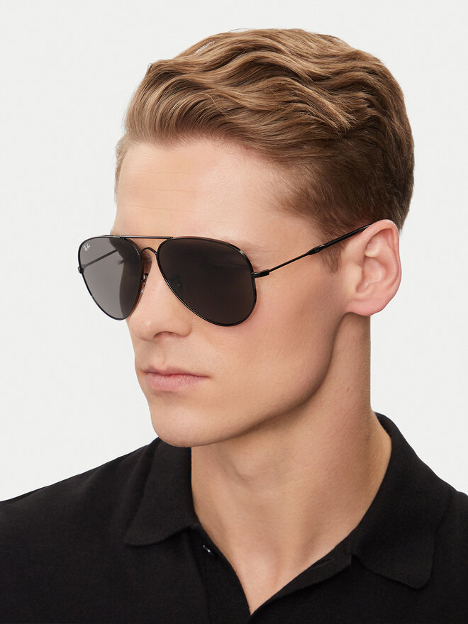 Ray-Ban Okulary przeciwsłoneczne Ray-Ban Aviator 0RB3825 002/B1 Czarny