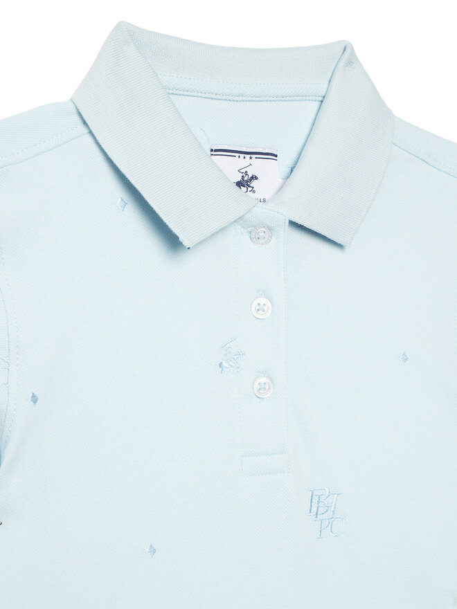 Beverly Hills Polo Club Beverly Hills Polo Club Poloshirt G2555 Blau Regular Fit