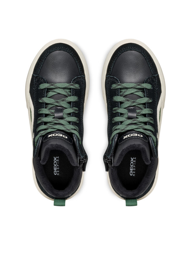 Geox Tenisice Geox J Weemble Boy J36HAA 022FU C9358 M Crna