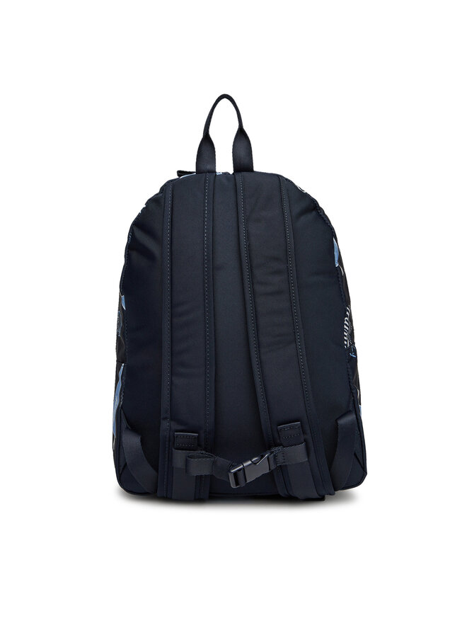 Tommy Hilfiger Hátizsák Tommy Hilfiger Th Essential Printed Backpack AU0AU01992 Sötétkék