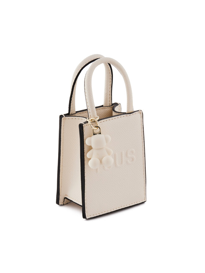 TOUS Obesek TOUS Mini Bolso Pop 2002203601 Bež