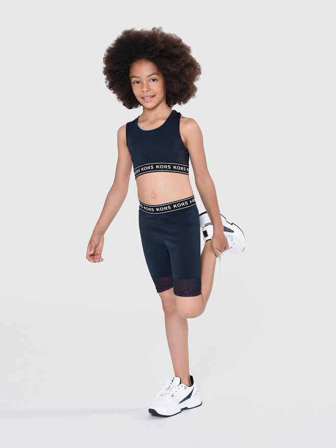 MICHAEL KORS KIDS MICHAEL KORS KIDS Бюстгальтер-топ R15181 D Чорний