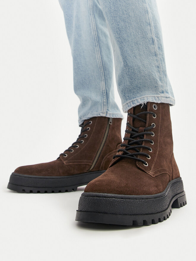 Pepe Jeans Pohodni čevlji Pepe Jeans PMS50249 Rjava