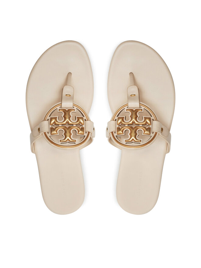 Tory Burch Japonki Tory Burch Miller 136593 Écru