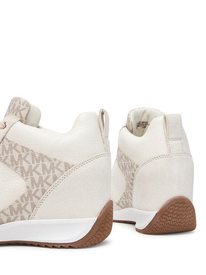 MICHAEL Michael Kors Sneakers MICHAEL Michael Kors Nikko S2 Wedge Trainer 43F6NKFS4S Creme