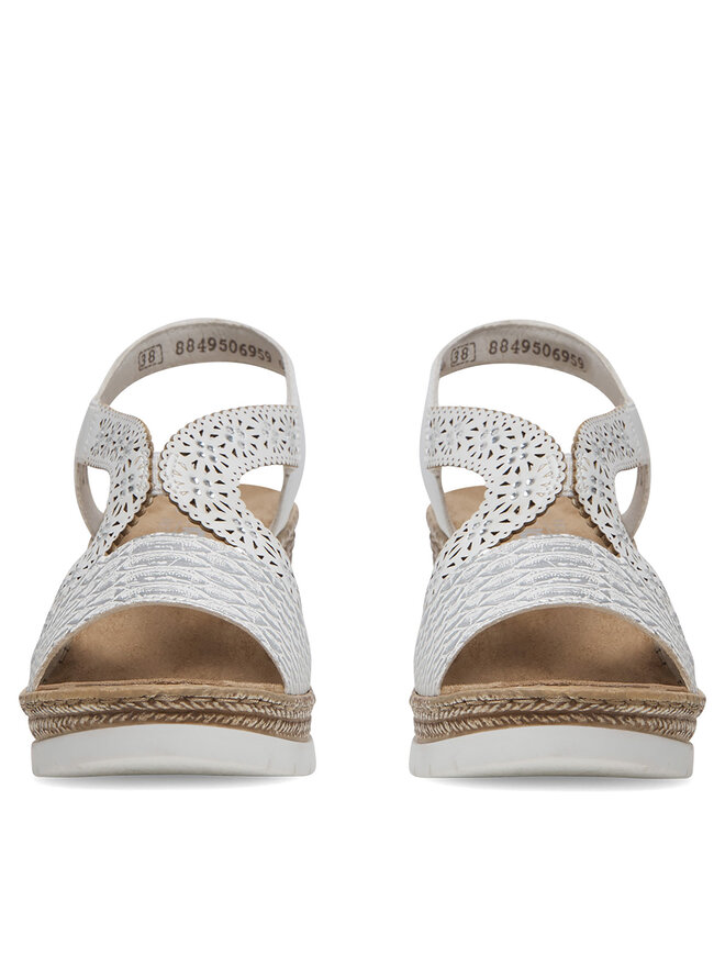 Rieker Sandalen Rieker 61916-80 Weiß