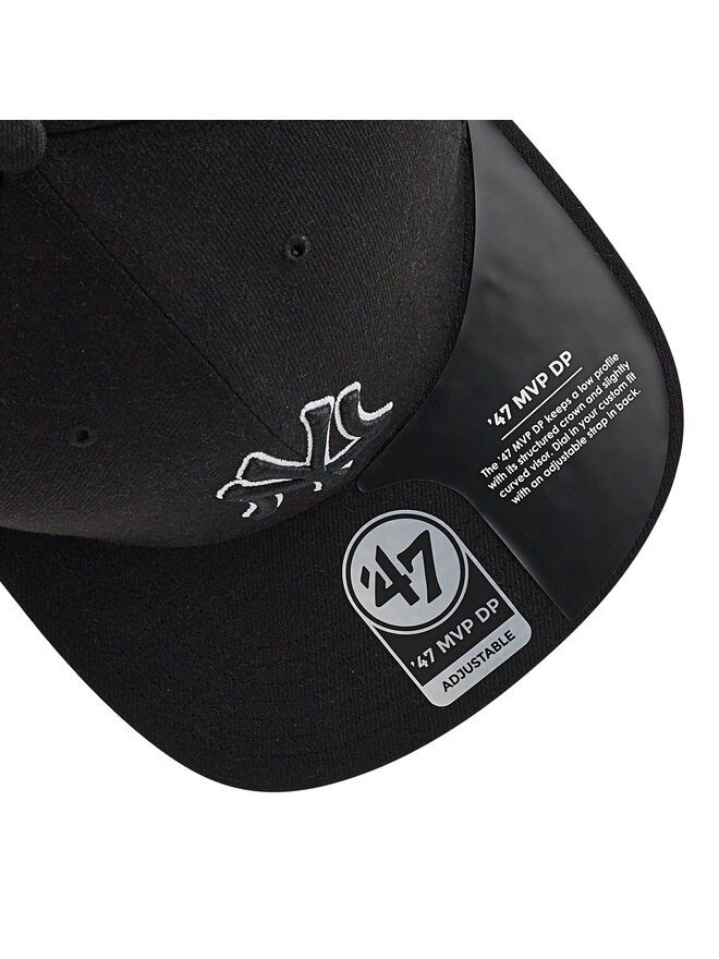 47 Brand Czapka z daszkiem 47 Brand New York Yankees Cold Zone '47 B-CLZOE17WBP-BKB Czarny