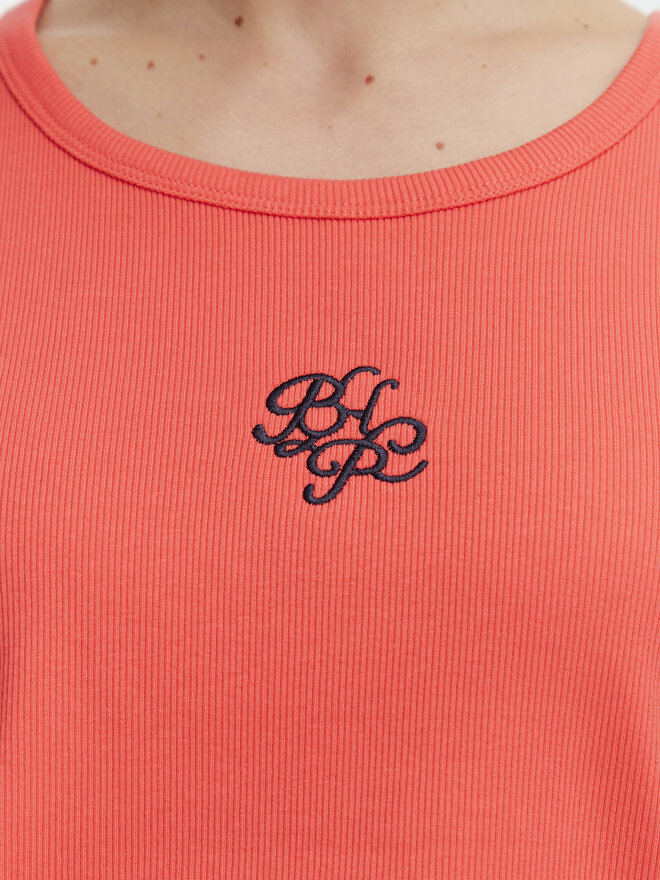 Beverly Hills Polo Club Beverly Hills Polo Club Топ P-SS26W-TK550000 Кораловий Regular Fit