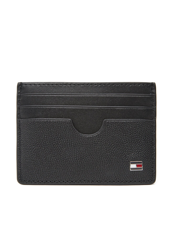 Tommy Hilfiger Puzdro na kreditné karty Tommy Hilfiger Th Flag Cc Holder AM0AM13517 Čierna