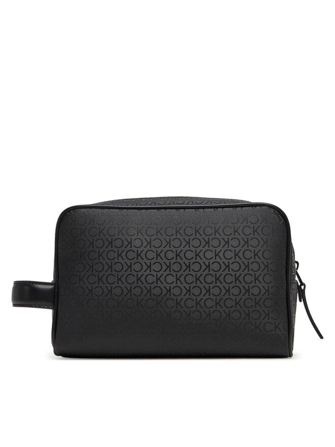 Calvin Klein Smink táska Calvin Klein Ck Sleek Washbag Mono K50K512944 Fekete