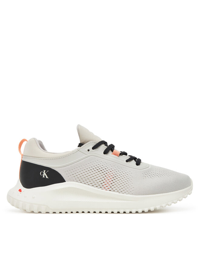Calvin Klein Jeans Сникърси Calvin Klein Jeans Eva Runner Sock Mg Tech YW0YW01855 Сив