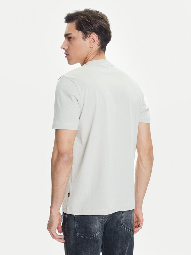 BOSS BOSS Camiseta Te_Container 50546920 Beis Regular Fit