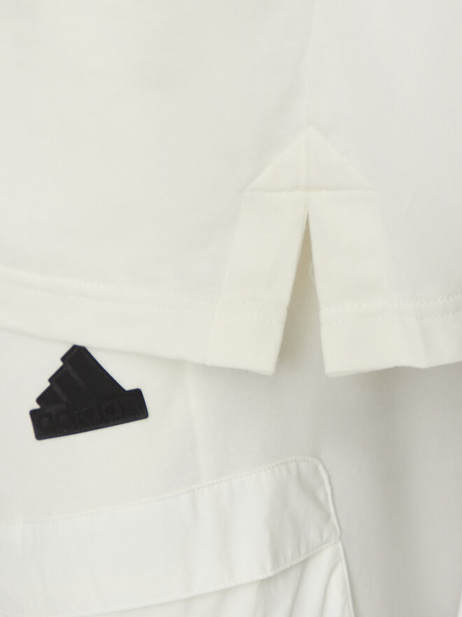 adidas adidas Marškinėliai Brand Love IX1321 Balta Loose Fit