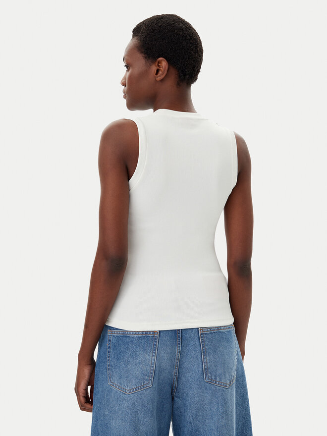 HUGO HUGO Felső Delanive 50534050 Fehér Slim Fit