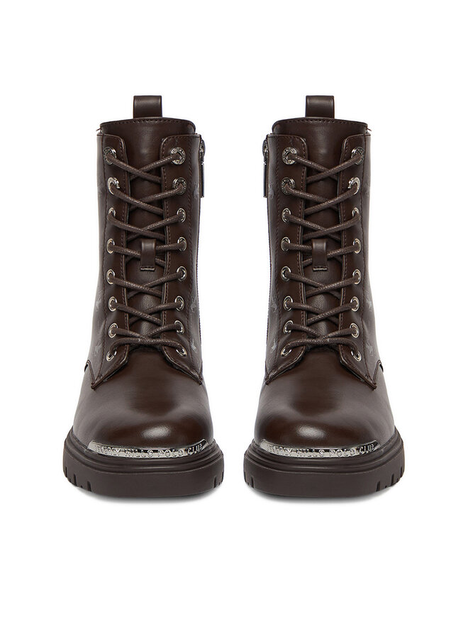 Beverly Hills Polo Club Schnürschuhe Beverly Hills Polo Club CEO-HY62382-1 Braun