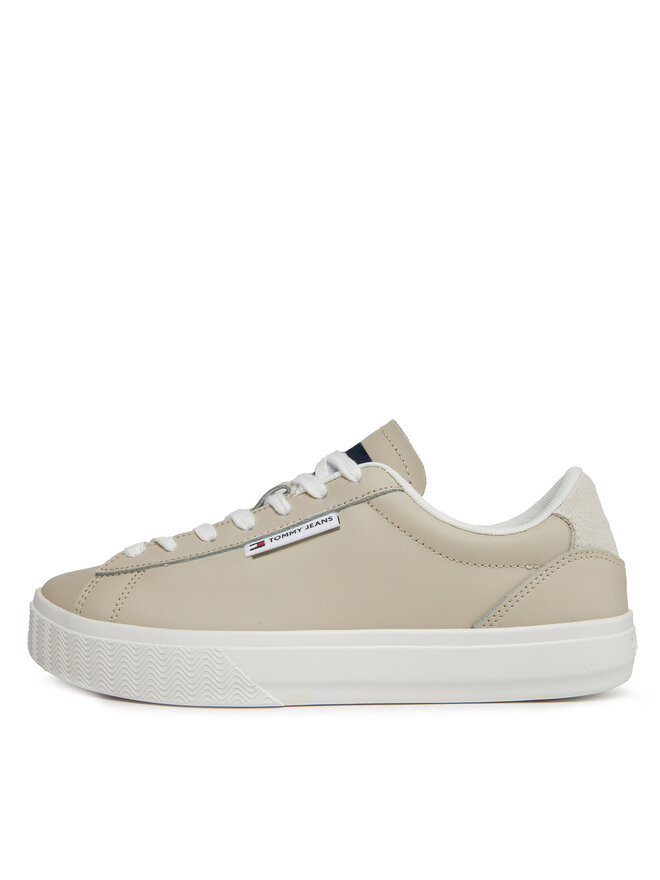 Tommy Jeans Снікерcи Tommy Jeans Tjw Cupsole Sneaker Ess EN0EN02508 Бежевий