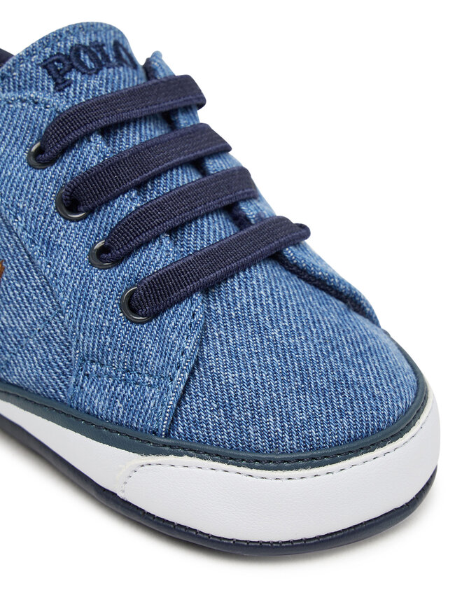 Polo Ralph Lauren Бебешки обувки Polo Ralph Lauren Quilton Bear Gore RL03477430 Тъмносин