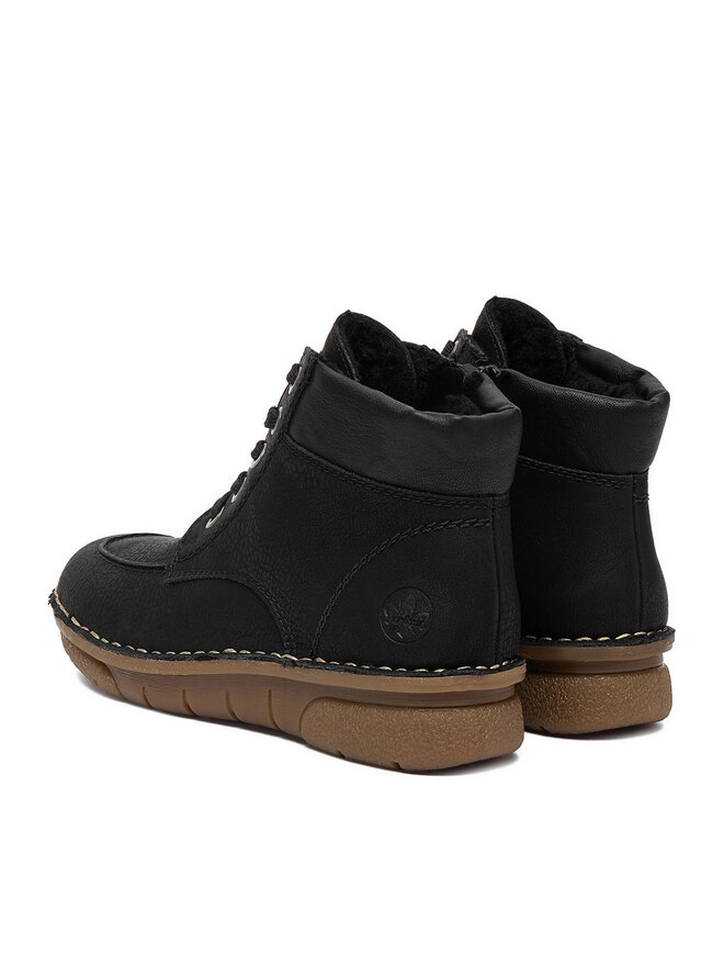 Rieker Gležnjarji Rieker 73303-00 Črna