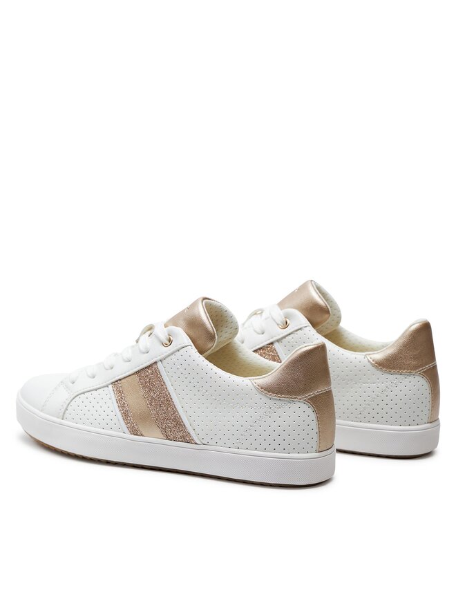Geox Snīkeri Geox D Blomiee D366HF 054AJ C1327 Balts
