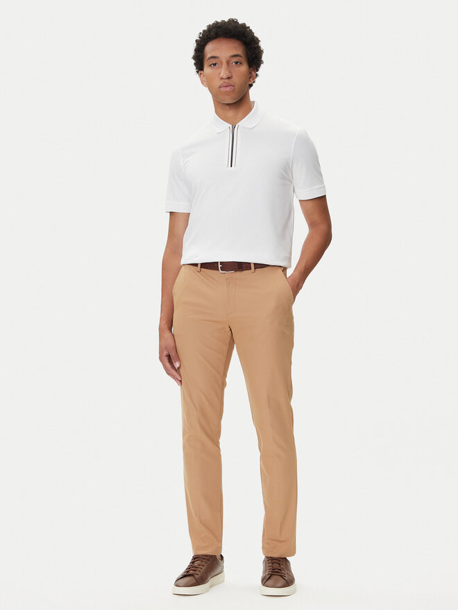 BOSS BOSS Polo H-Paras 65 50543880 Blanco Regular Fit