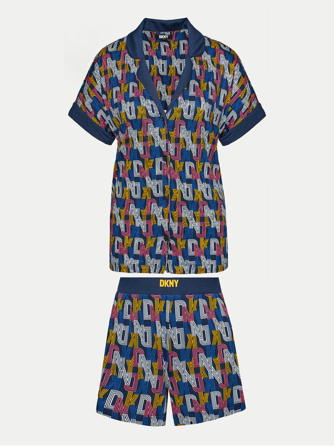 DKNY DKNY Pižama YI80014 Spalvota Regular Fit