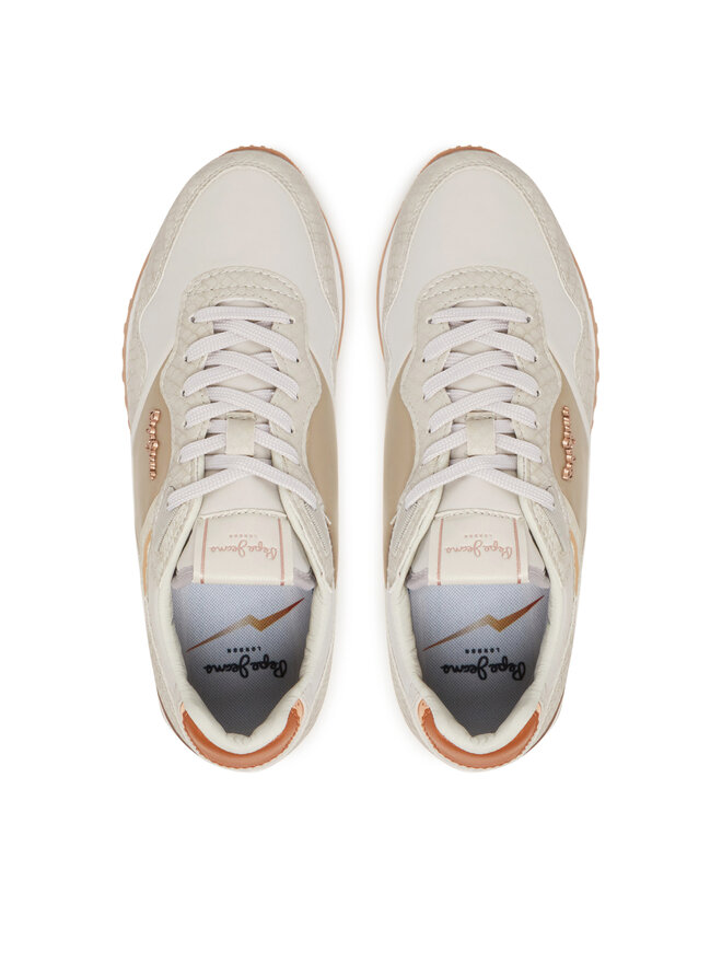 Pepe Jeans Αθλητικά Pepe Jeans London Mix PLS40044 Λευκό