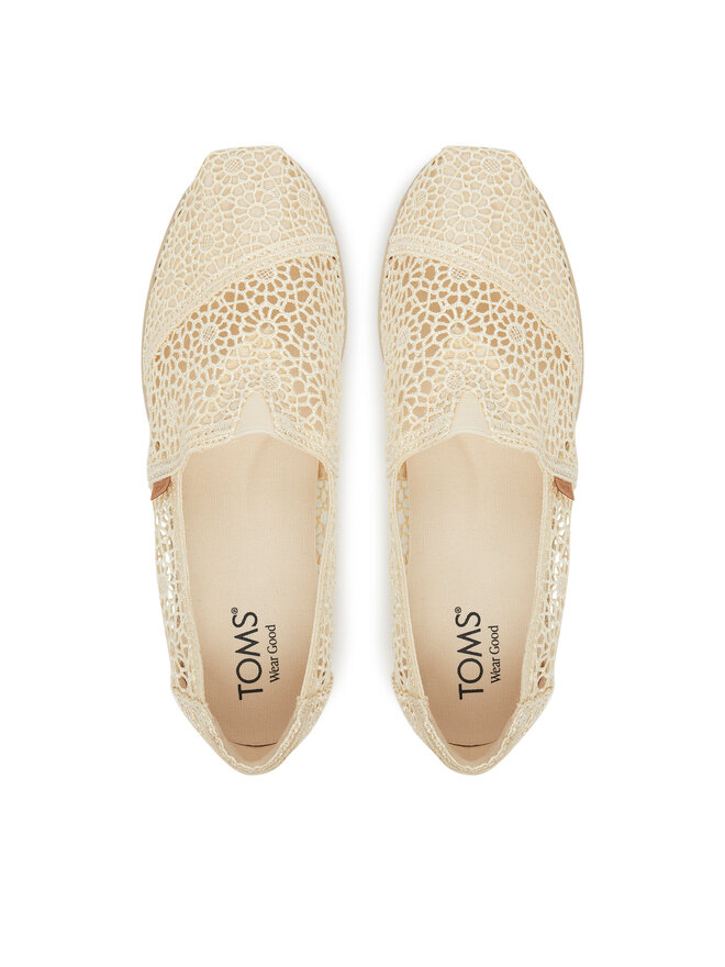 Toms Īsi apavi Toms 10021570 Écru
