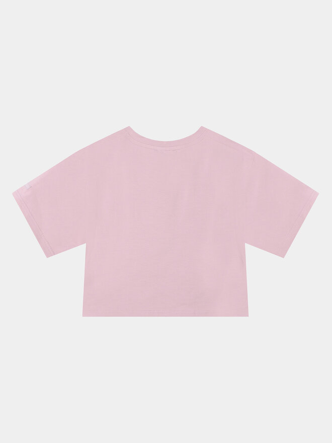 DKNY DKNY Póló D35T02 D Rózsaszín Regular Fit