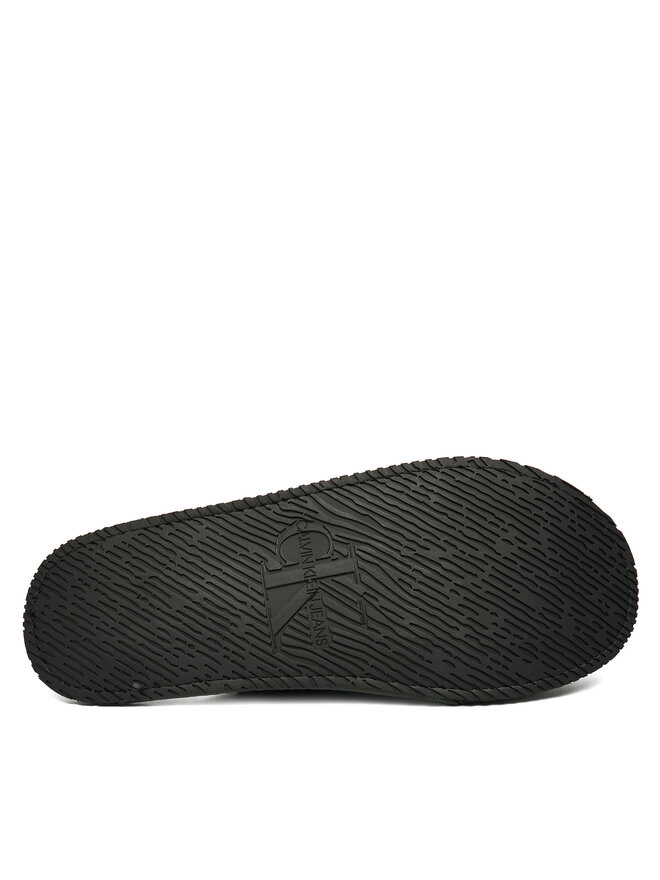 Calvin Klein Hausschuhe Calvin Klein Hotel Slipper Mono Embro YM0YM01392 Grün