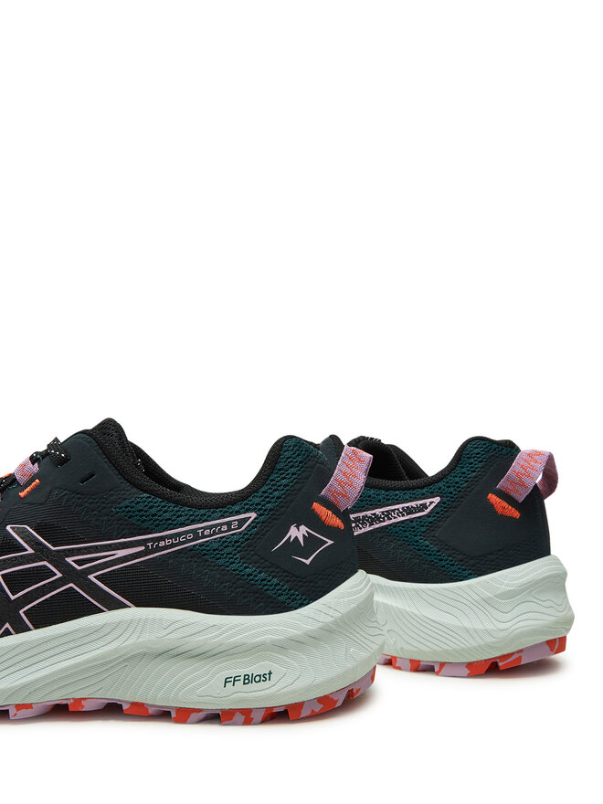 Asics Παπούτσια για Τρέξιμο Asics Trabuco Terra 2 1012B427 Πράσινο