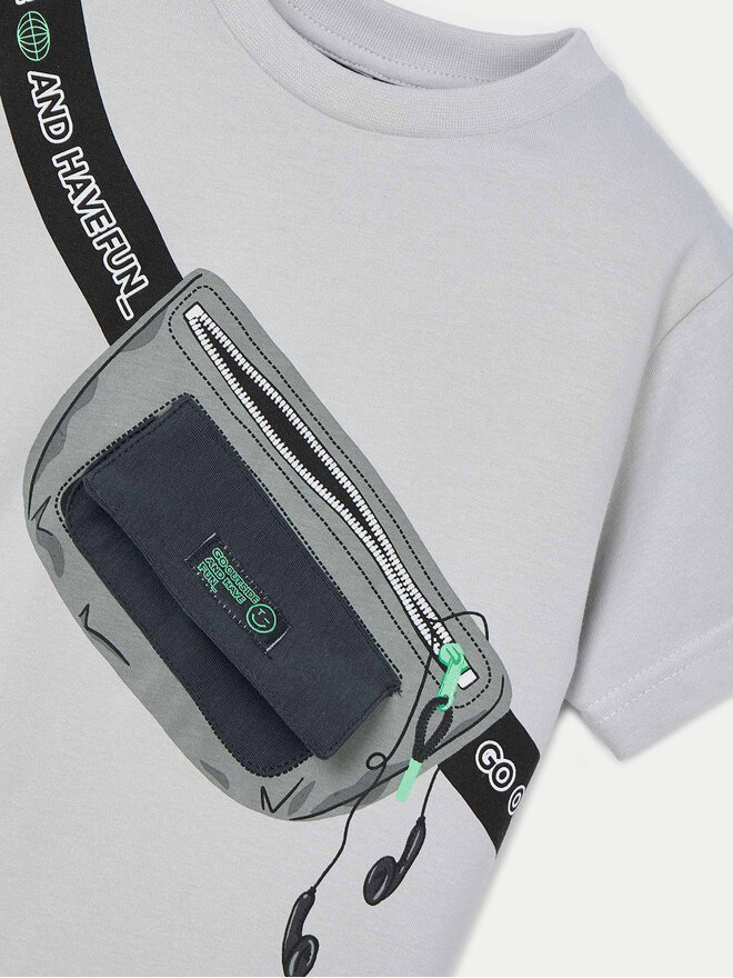 Mayoral Mayoral T-shirt 3036 Siva Regular Fit