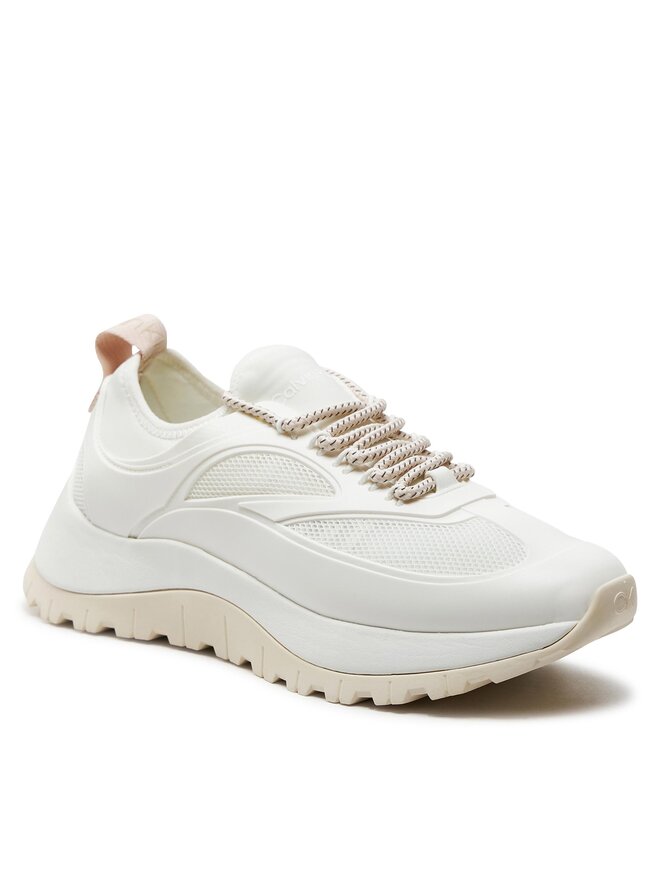 Calvin Klein Tenisice Calvin Klein Runner Lace Up Caging HW0HW01900 Bijela