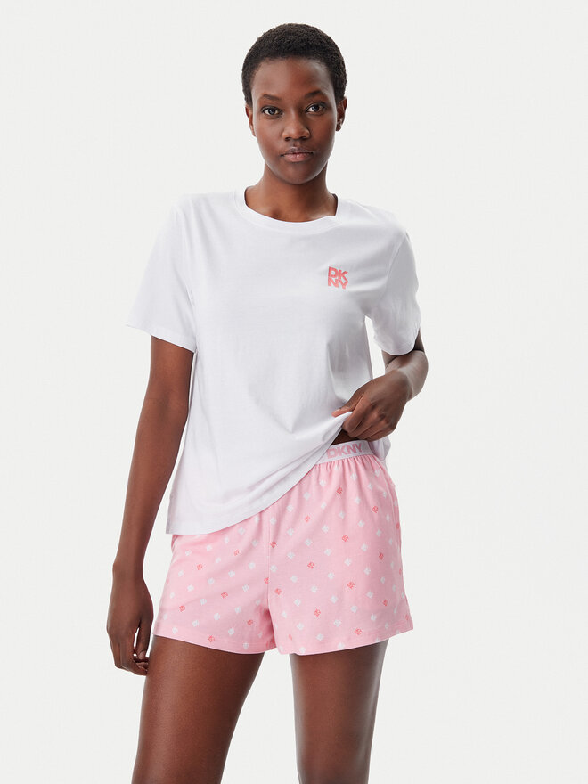 DKNY DKNY Pijama YI90042 Rosa Regular Fit