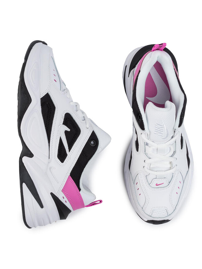 Nike m2k tekno bianche e rosa 2025