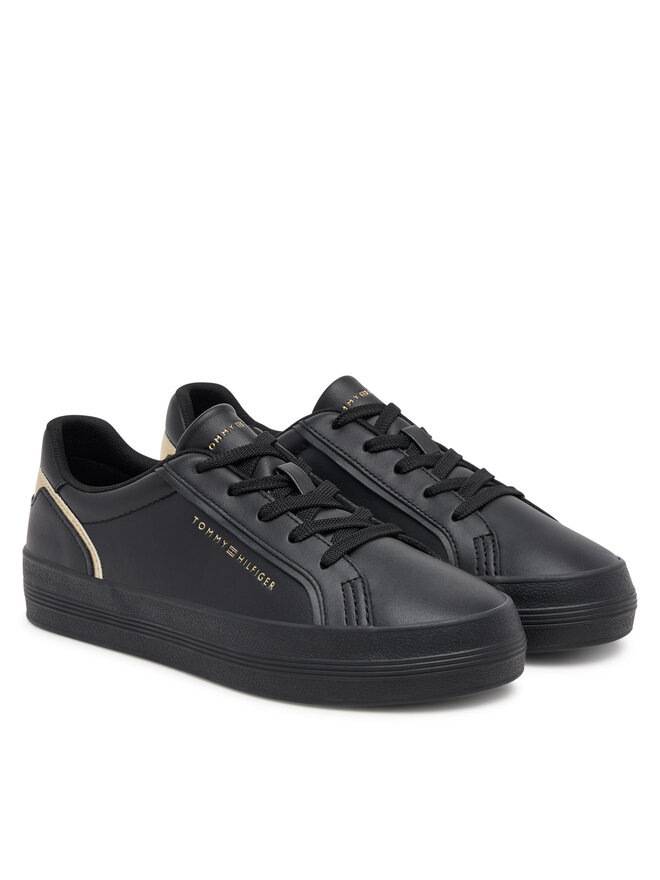 Tommy Hilfiger Сникърси Tommy Hilfiger Vulc Foxing FW0FW08683 Черен