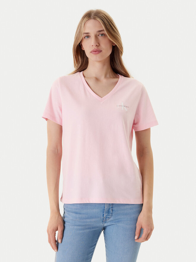 Calvin Klein Jeans Calvin Klein Jeans Σετ 2 T-Shirts LV047C906G Ροζ Regular Fit