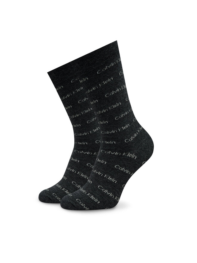 Calvin Klein 4 pár hosszú szárú férfi zokni Calvin Klein 701224108 Barna
