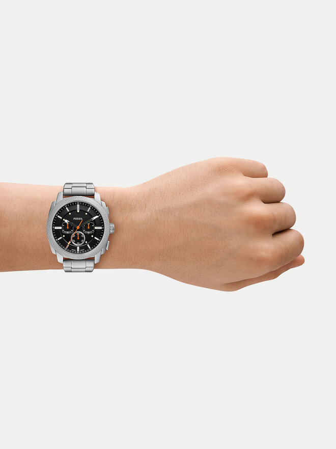 Fossil Sat Fossil Machine FS6095 Srebrna