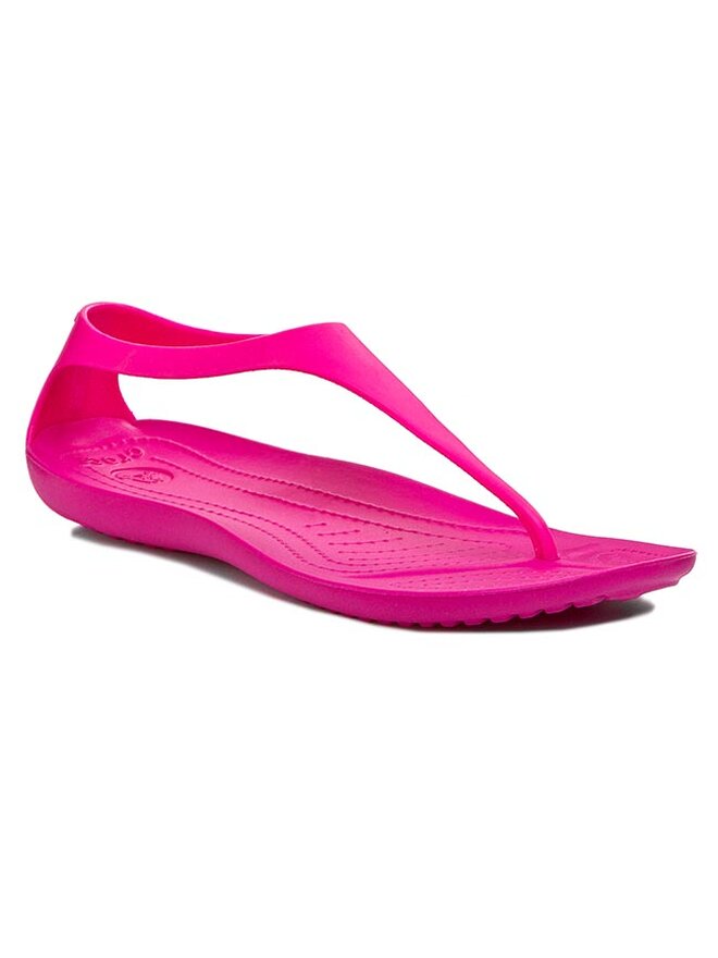 Crocs Šlepetės per pirštą Crocs Sexi Flip Women 11354 Rožinė