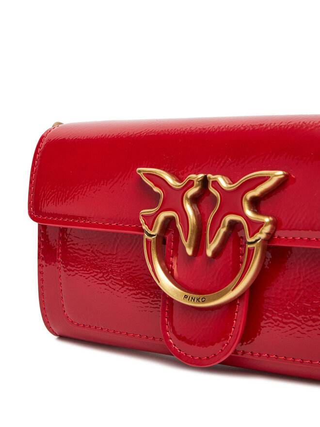 PINKO Torebka PINKO Love One Wallet C PE25 PLTT 100062 A1UV Czerwony
