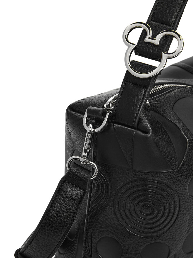 Desigual Torebka Desigual All Mickey Bergamo 25SAXP65 Czarny