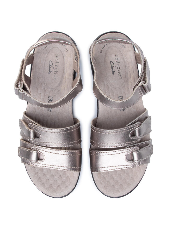 Clarks Basutės Clarks Alexis Shine 261497304 Auksinė