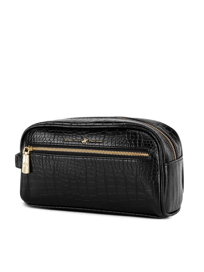 Beverly Hills Polo Club Kosmetyczka Beverly Hills Polo Club BHPC-W1-001-AW24 Czarny