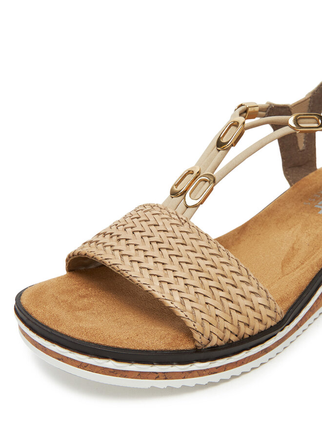 Rieker Sandalen Rieker V3662-62 Beige