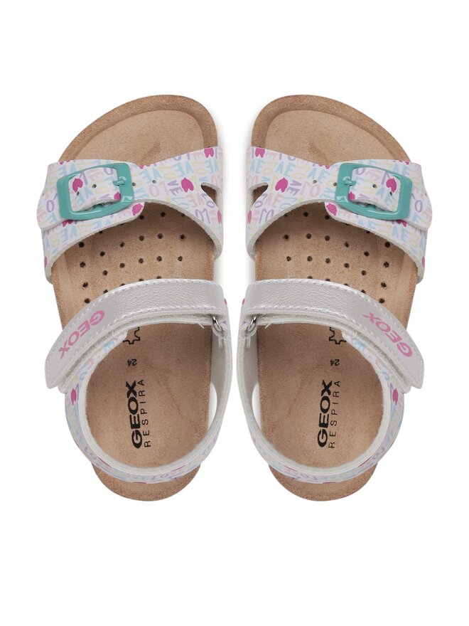 Crocs Niña Sandalias Geox Niu00f1o Geox B SANDAL CHALKI GIRL Azul - Main Image