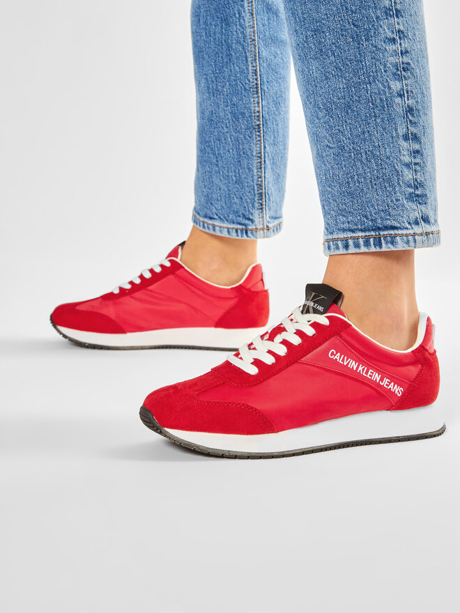 Calvin Klein Jeans Αθλητικά Calvin Klein Jeans Jill R8069 Κόκκινο